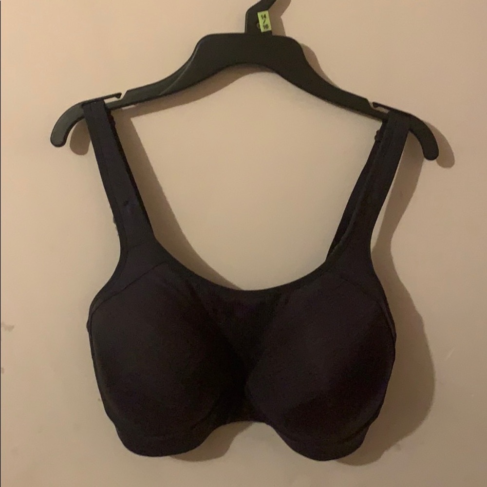 Grey sports bra